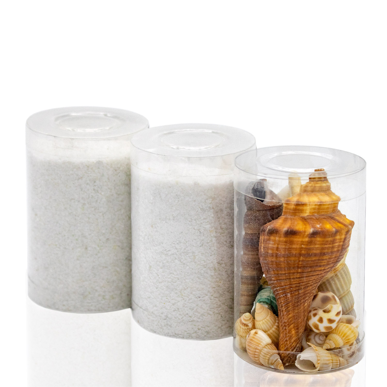 Dekovita, Dekosand-Set 3, 400gr. Dekosand in Weiß plus Muschelvariation