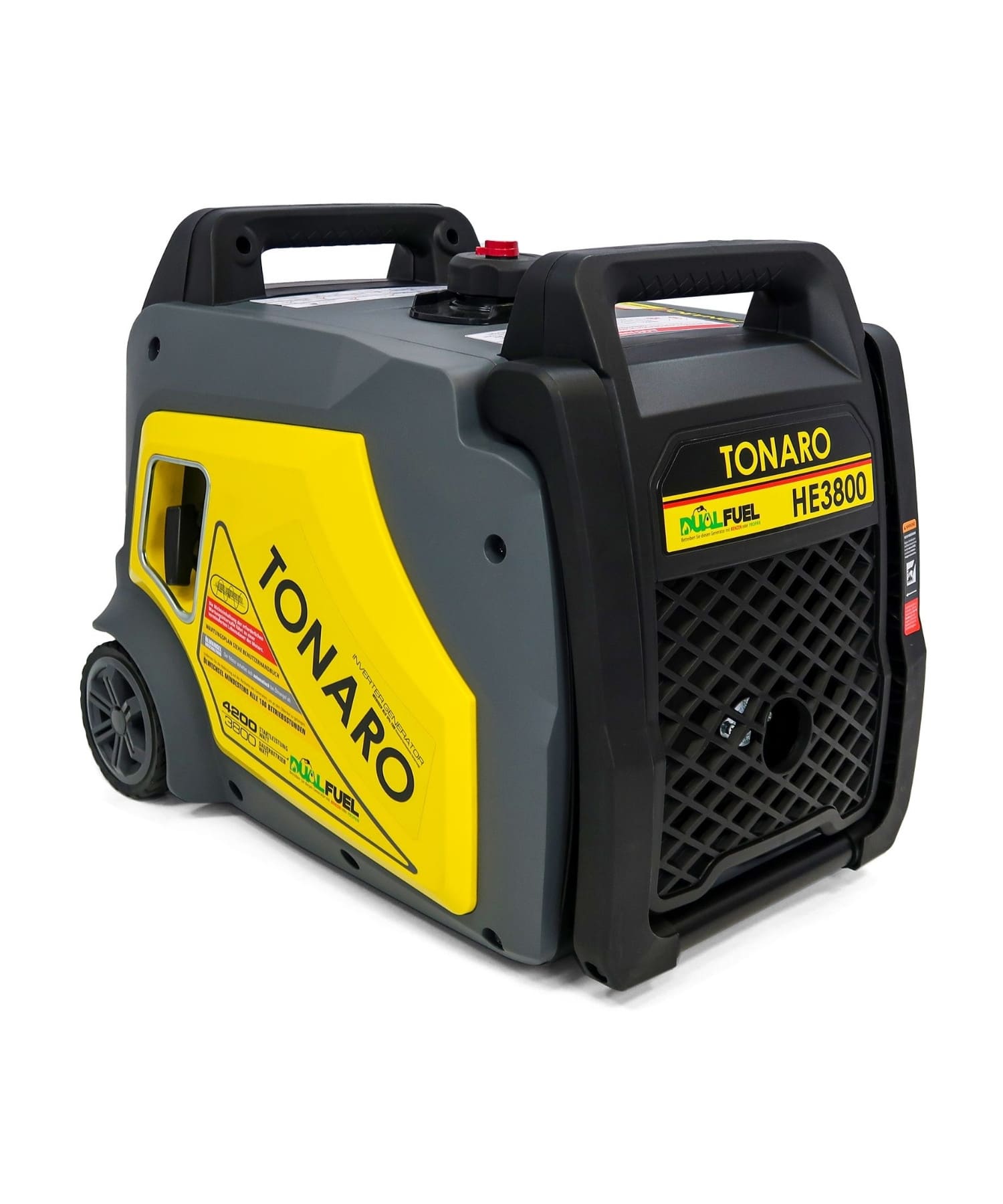 TONARO Inverter-Stromgenerator HE 3800–4150 W – mit Fernbedienung ...